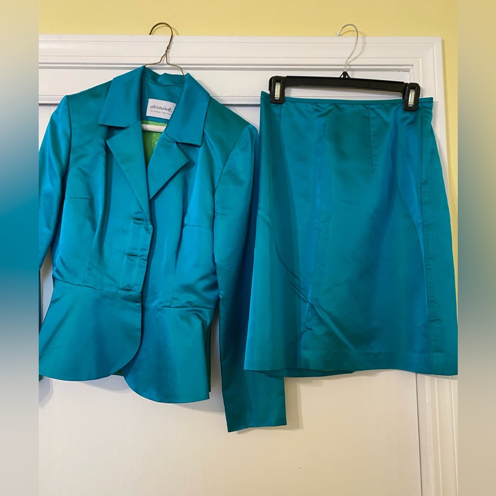 Custom Dornink Teal Suit